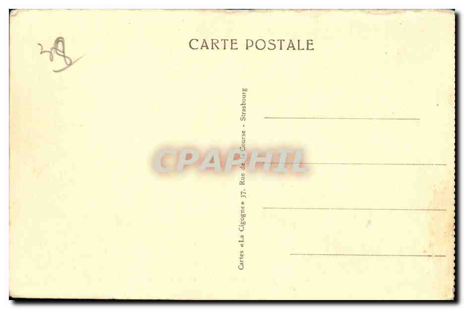 Veyrier-du-Lac — Massif du Mont-Blanc vu du sommet du téléphérique — éditeur CPHAPhil — Verso
