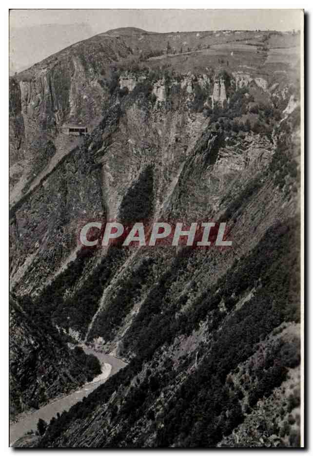 La Motte-les-Bains (Isère) — Le Drac et viaduc couvert — Édition Delaconde