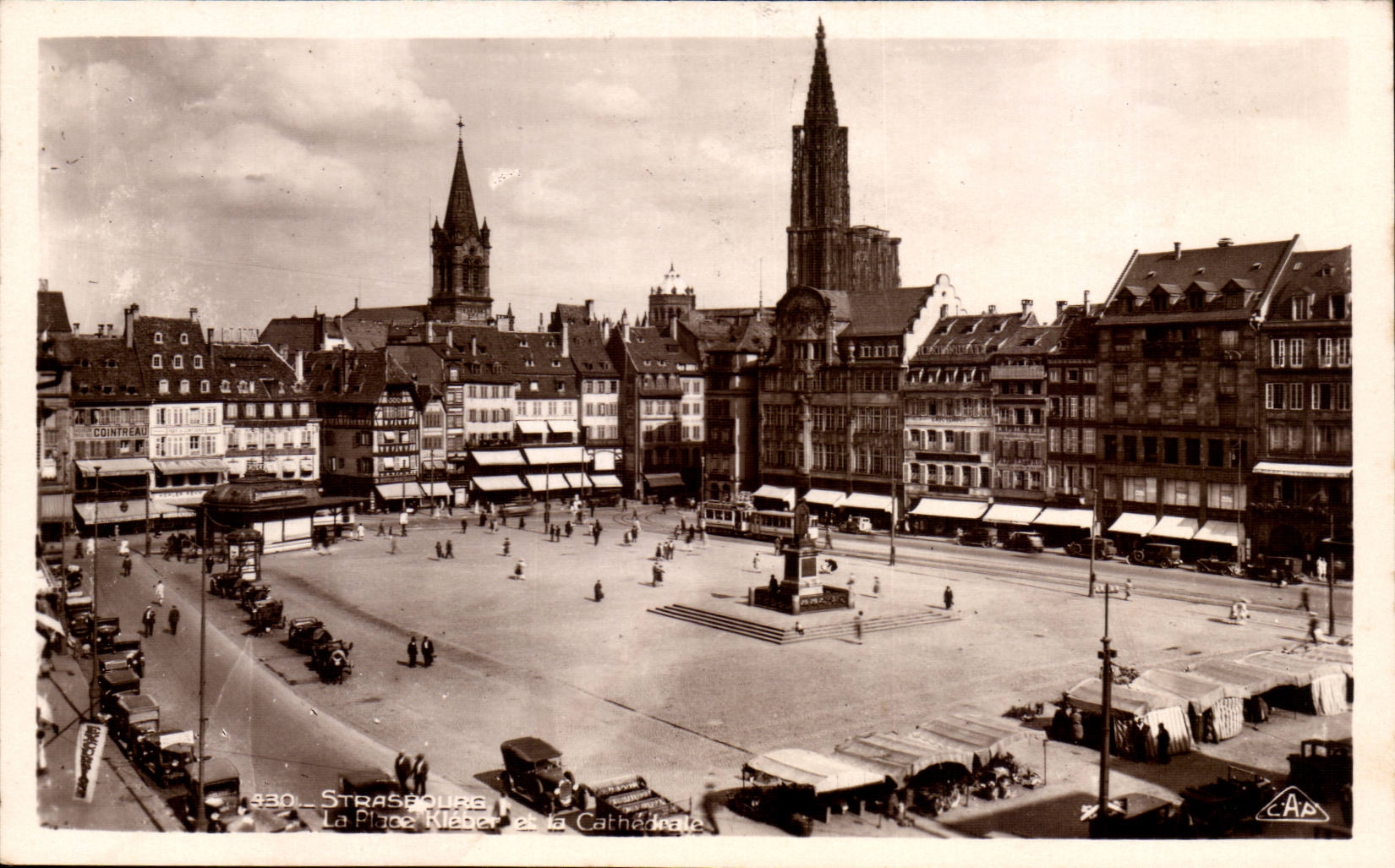 CPA Strasbourg place Kleber