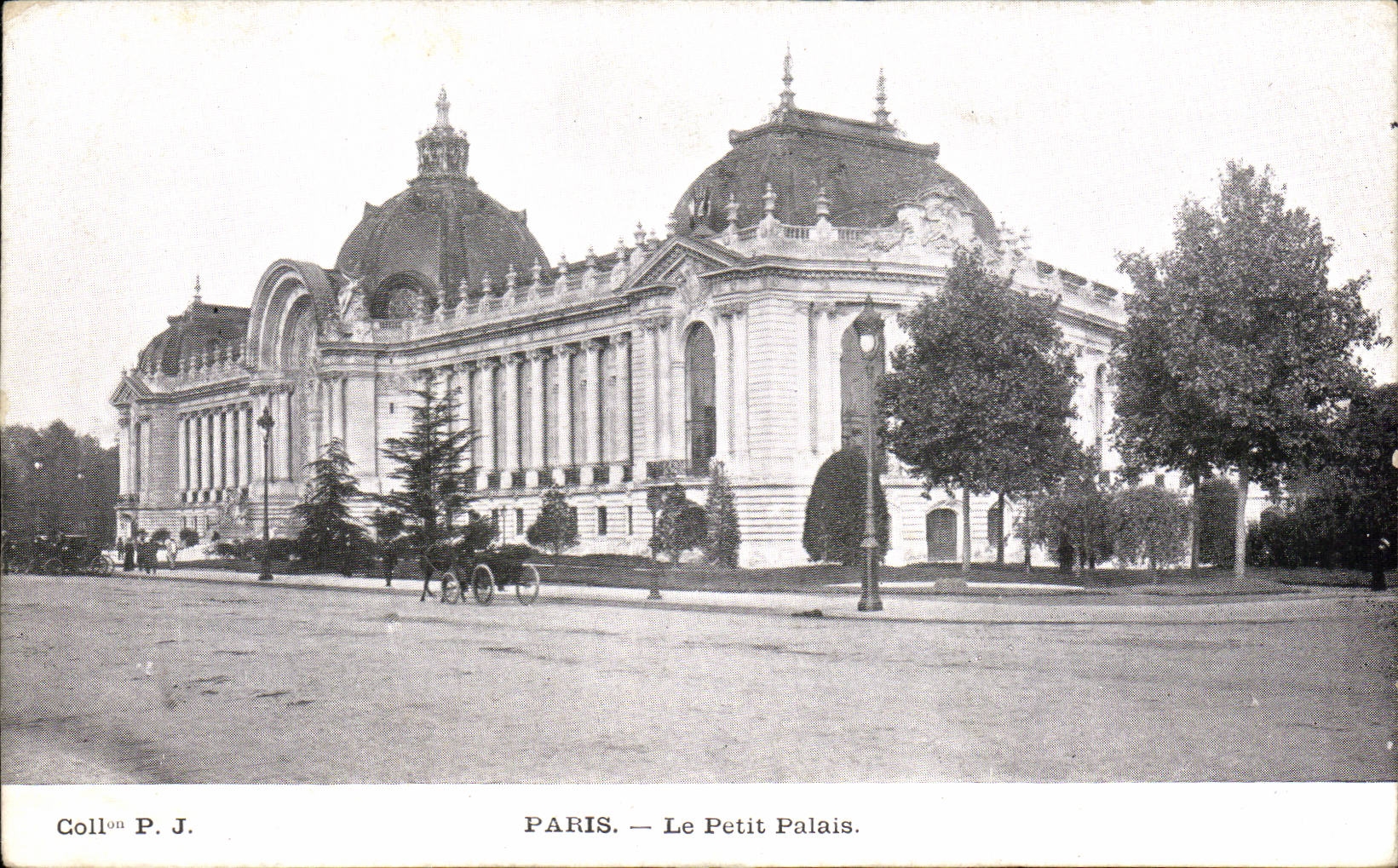 Paris CPA Le petit palais 