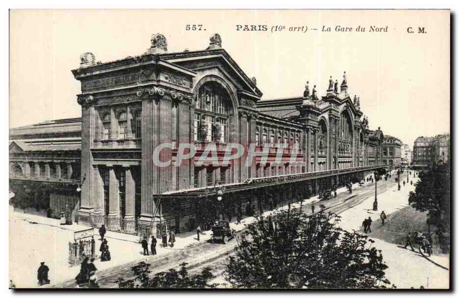 Paris CPA Gare du Nord