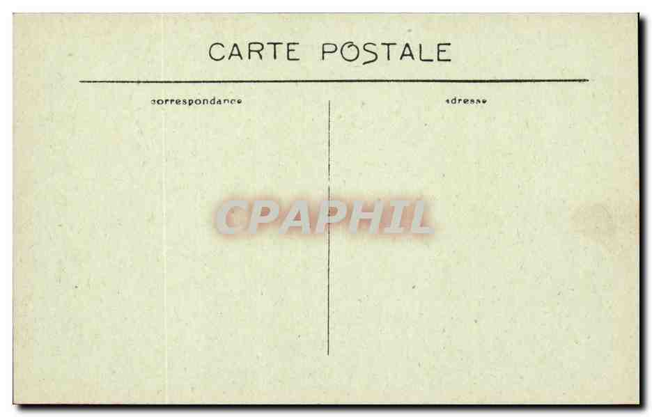 Paris CPA Le petit palais des Champs Elysees — Verso
