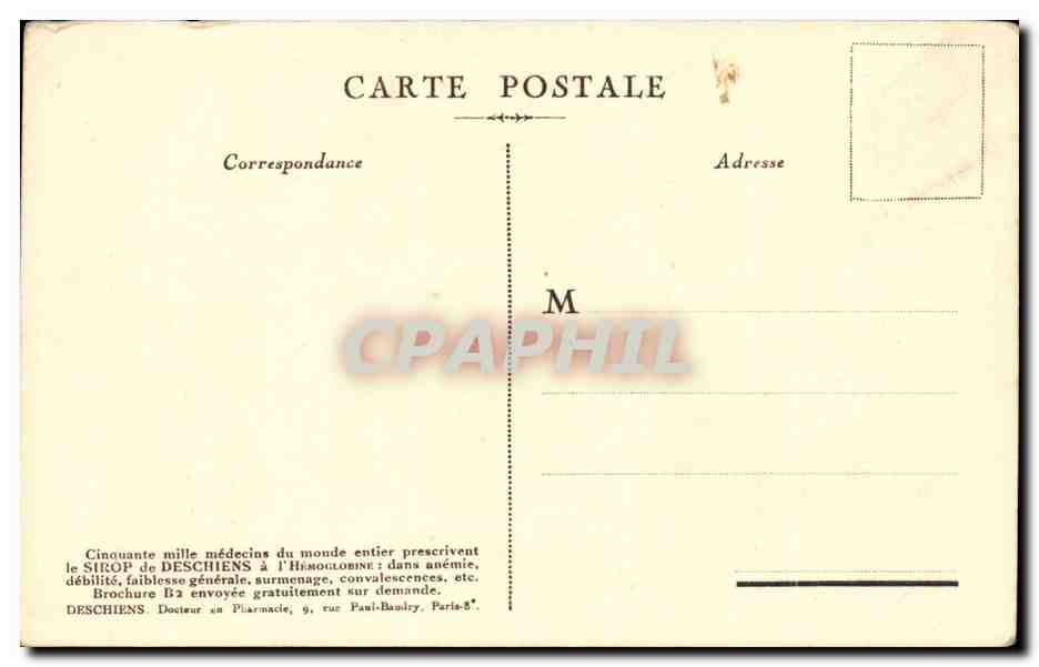 Tour Eiffel — vue panoramique — offerte par Hémoglobine Deschiens — Reverso