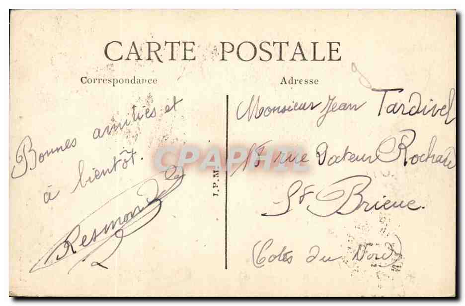Jardin des Plantes — Galerij van Paleontologie — DIPLODOCUS (27m) aangeboden door M. Garnegle — Achterkant