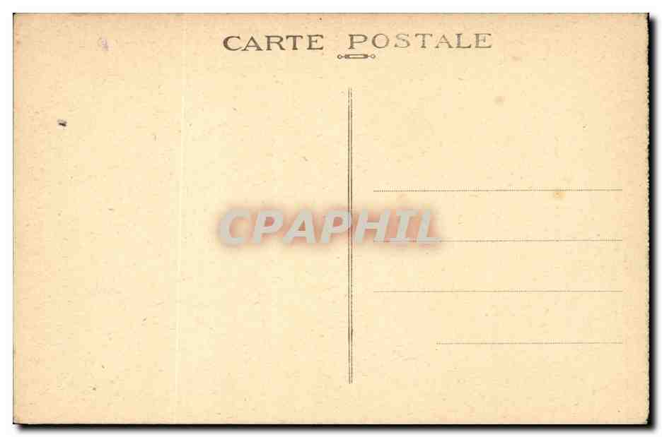 Paris CPA Palais et jardins du Luxembourg — Rückseite