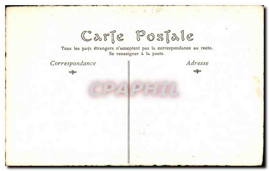 CPA Maitres de l'estampe au 18eme Le coucher Duclos et Bosse d'apres un dessin de Freudeberg — Verso