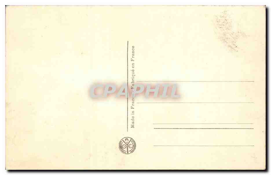 CPA Musee de Versailles Bouchon Napoleon signe son abdication a Fontainebleau 1814 — Rückseite