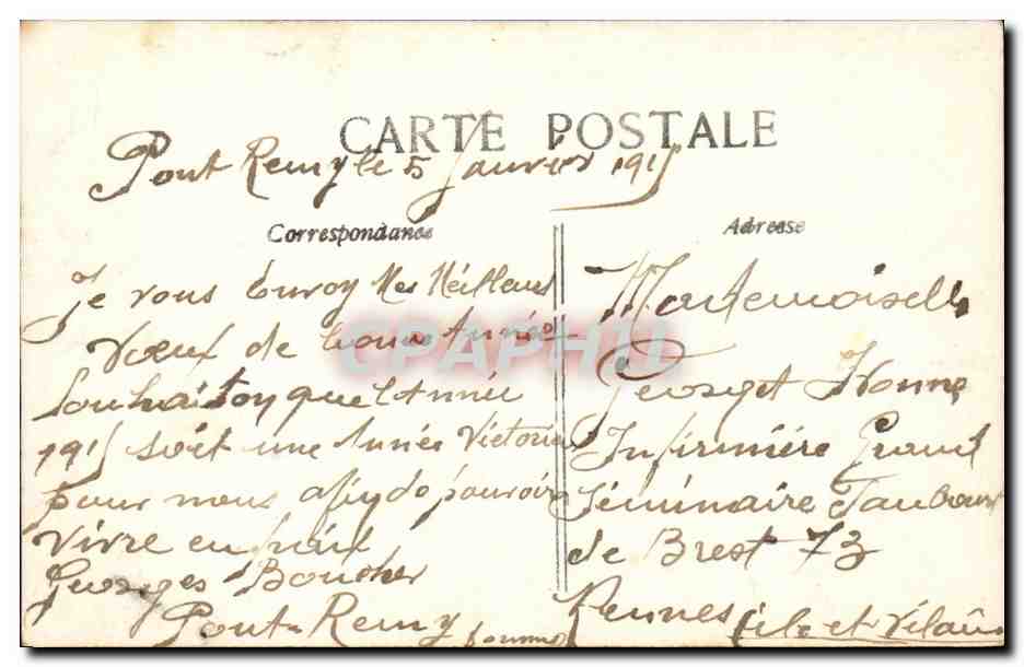 Airplane Pilot — Humorous Postcard — Phébus n°3153 — Back