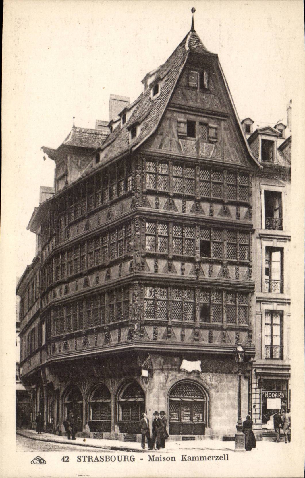 Strasbourg CPA Maison Kammerzelle