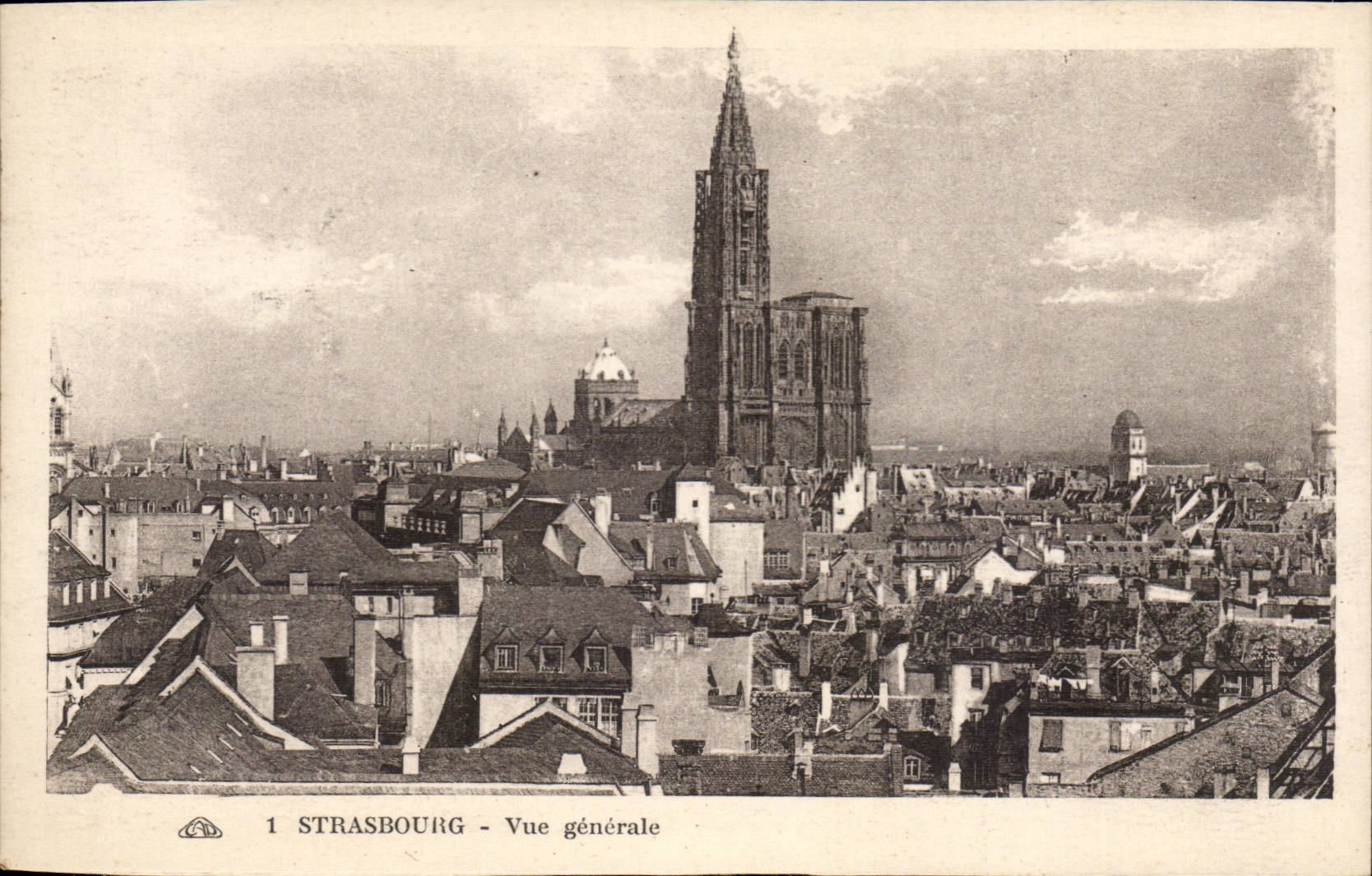 Strasbourg CPA Vue generale