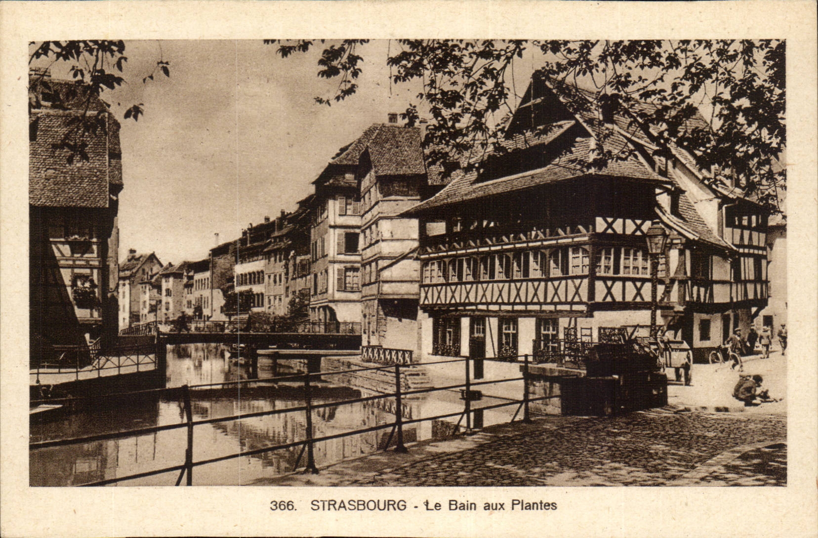 Strasbourg CPA Le bain aux plantes