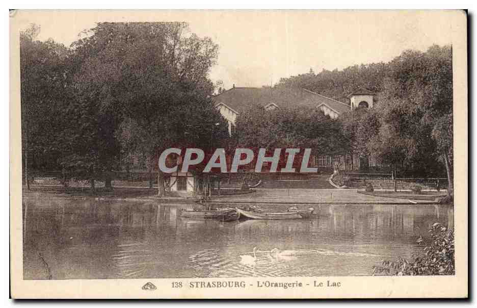 Strasbourg CPA L'orangerie Le lac