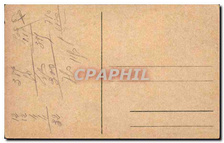 Strasbourg CPA Cathedrale le 14 juillet 1919 — Verso
