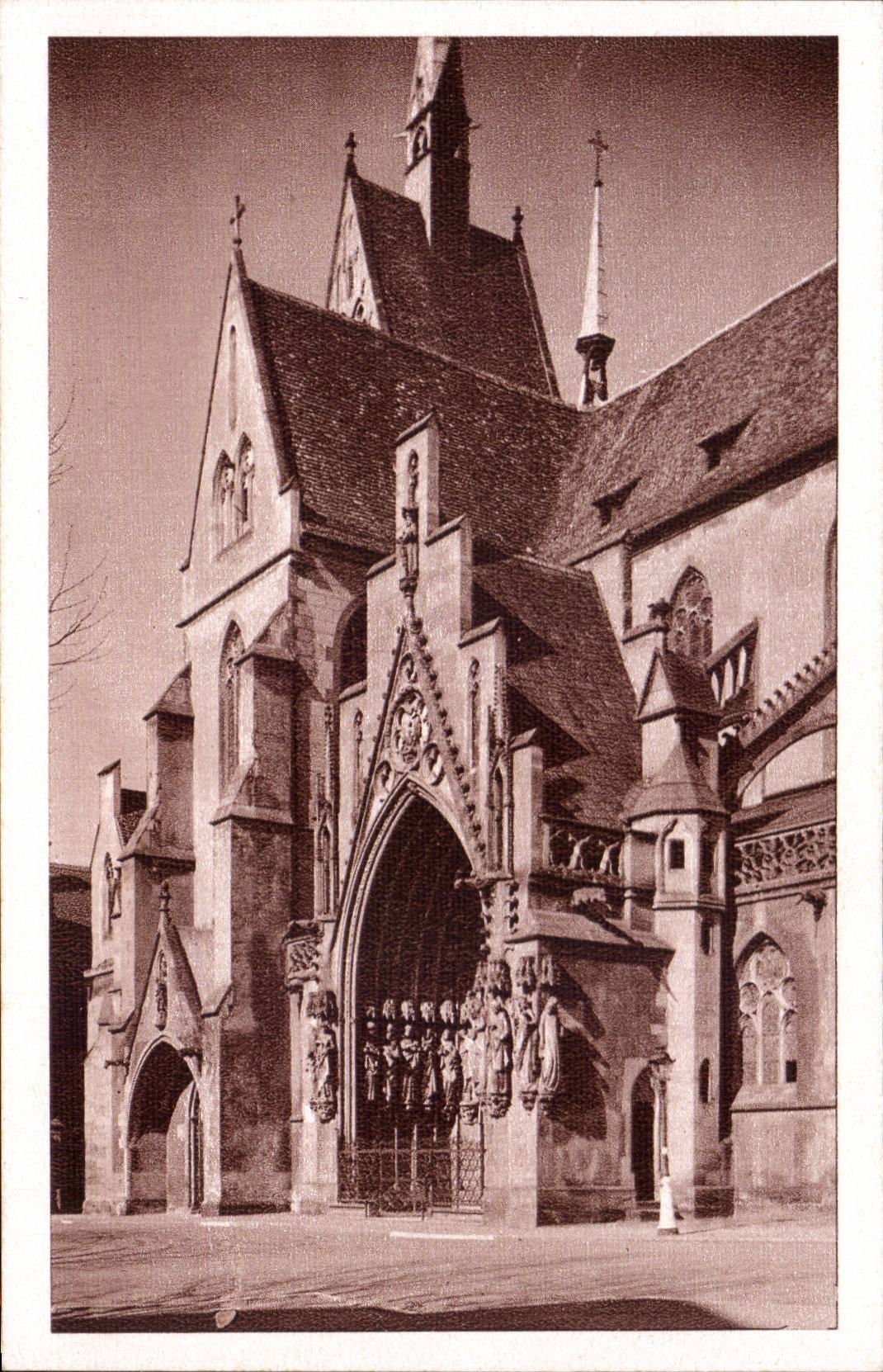 Strasbourg CPA Eglise St pierre le jeune