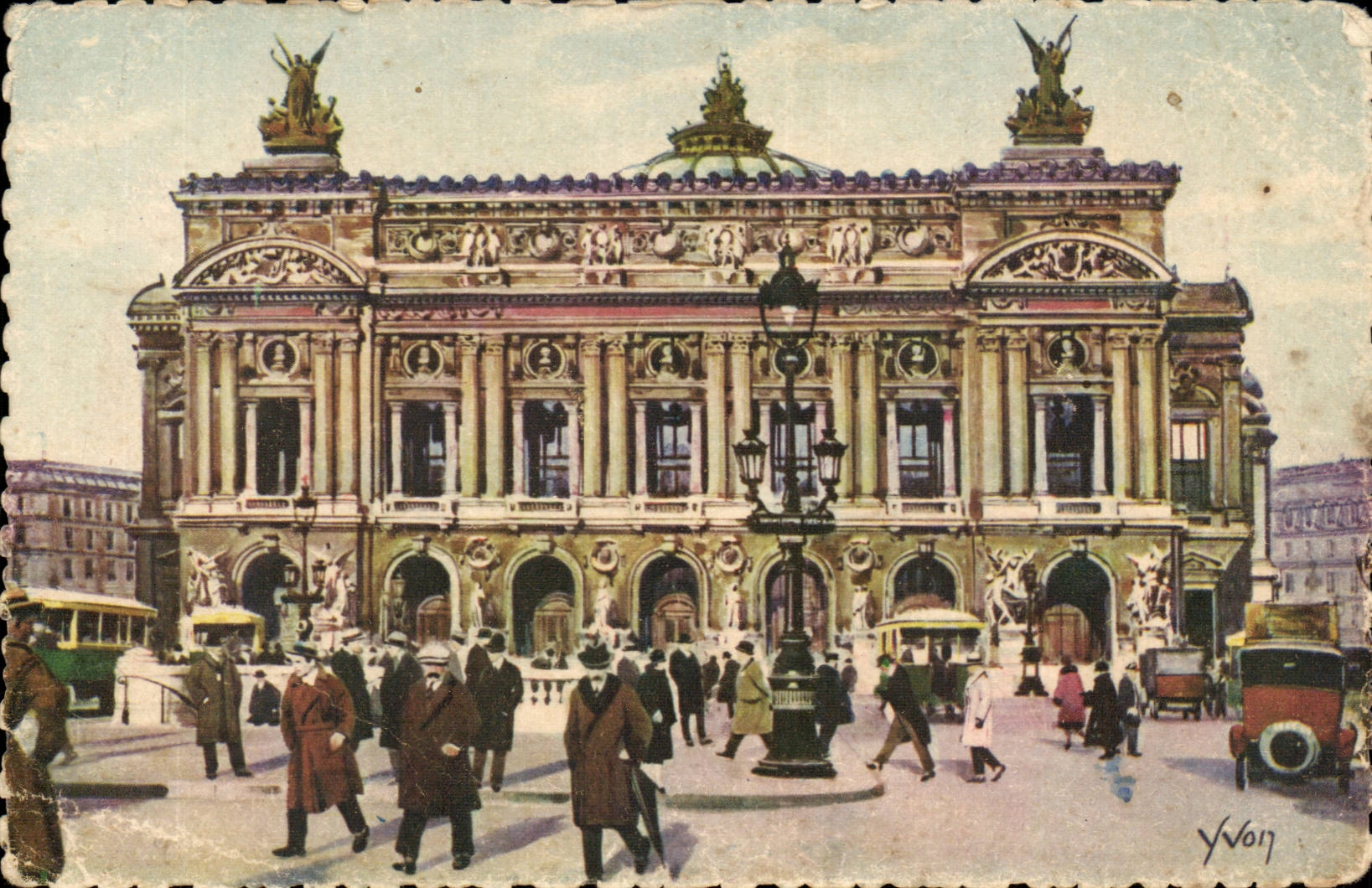 Paris CPA L'opera 