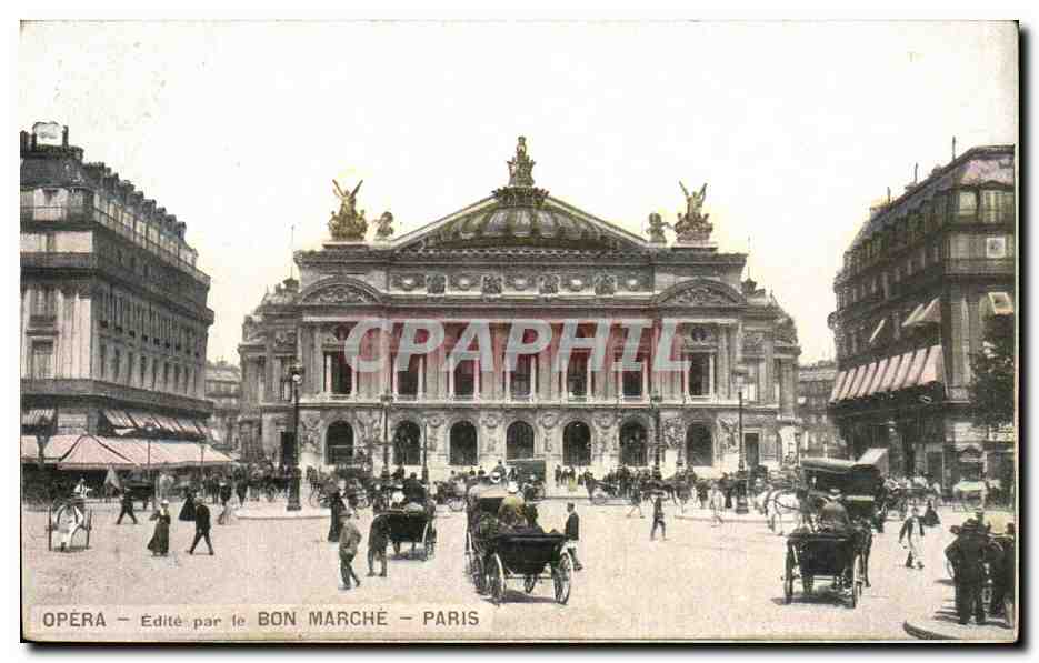 Paris CPA L'opera 