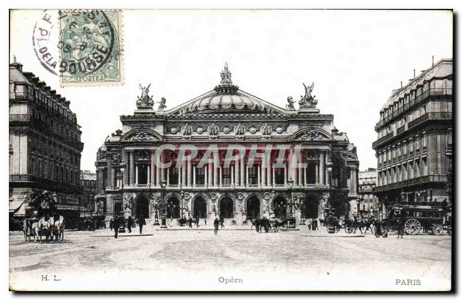 Paris CPA L'opera 