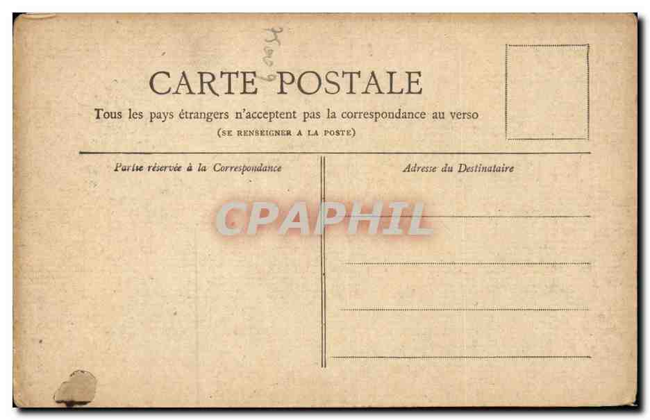 Paris CPA L'opera  — Rückseite