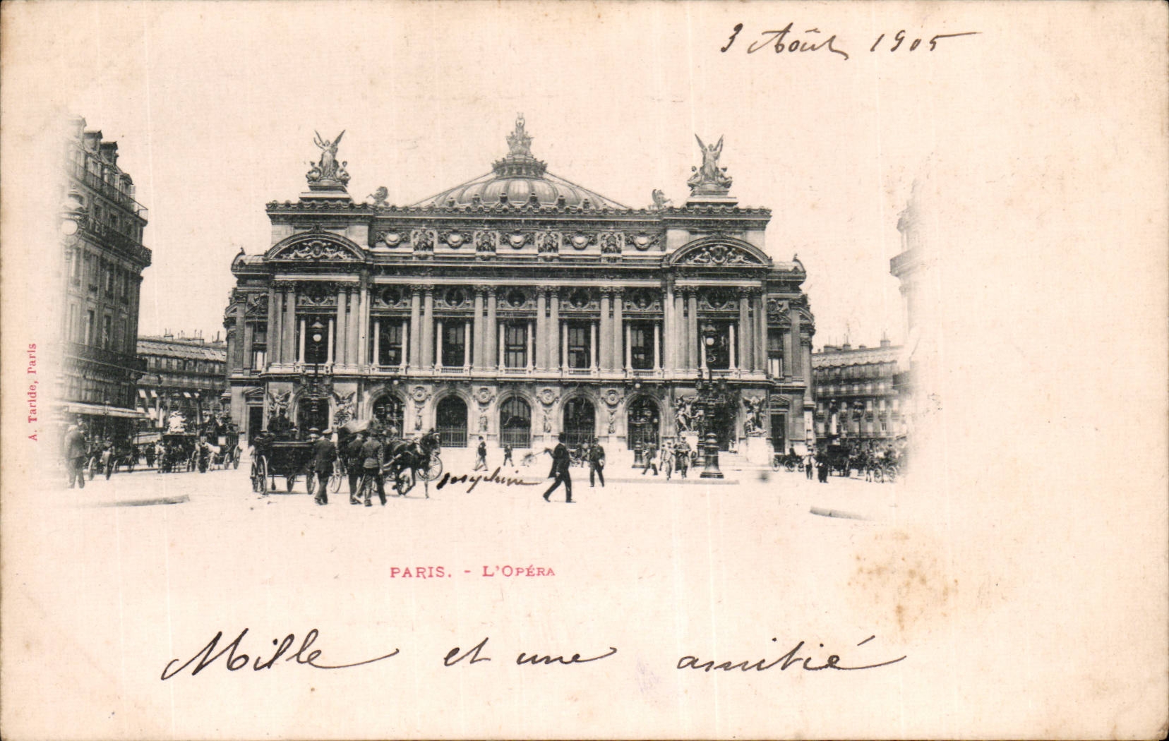 Paris CPA L'opera