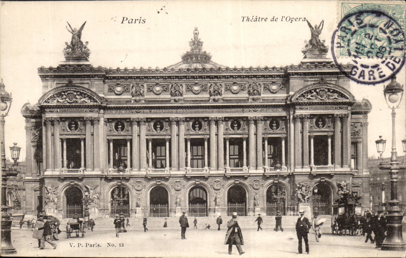 Paris CPA Theatre de l'opera 
