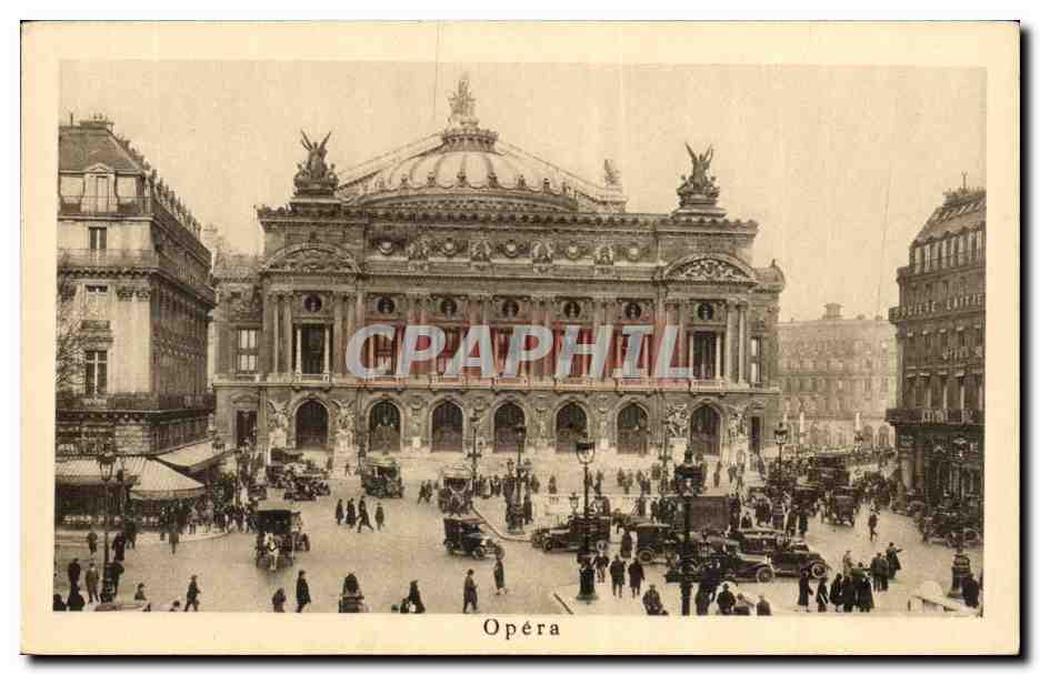 Paris CPA Opera