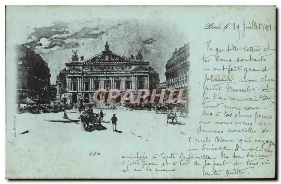 Paris CPA Opera