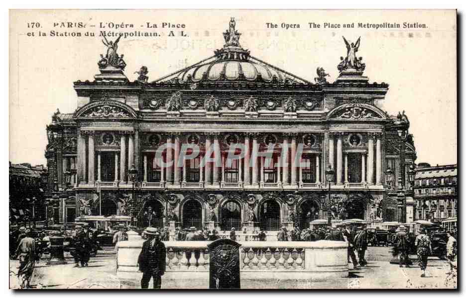 Paris CPA Opera