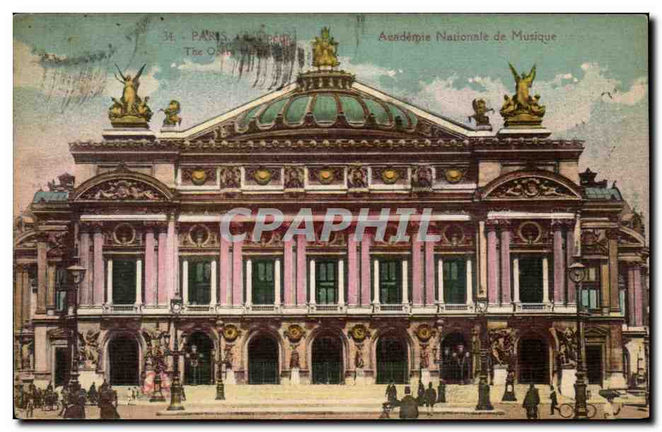 Paris CPA Opera