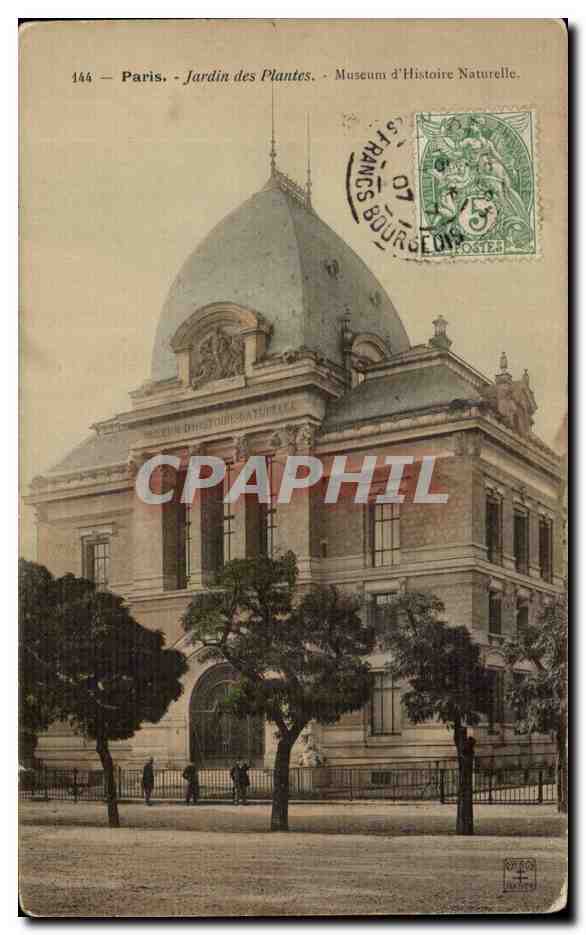 Paris CPA Jardin des Plantes Museum d'Histoire naturelle