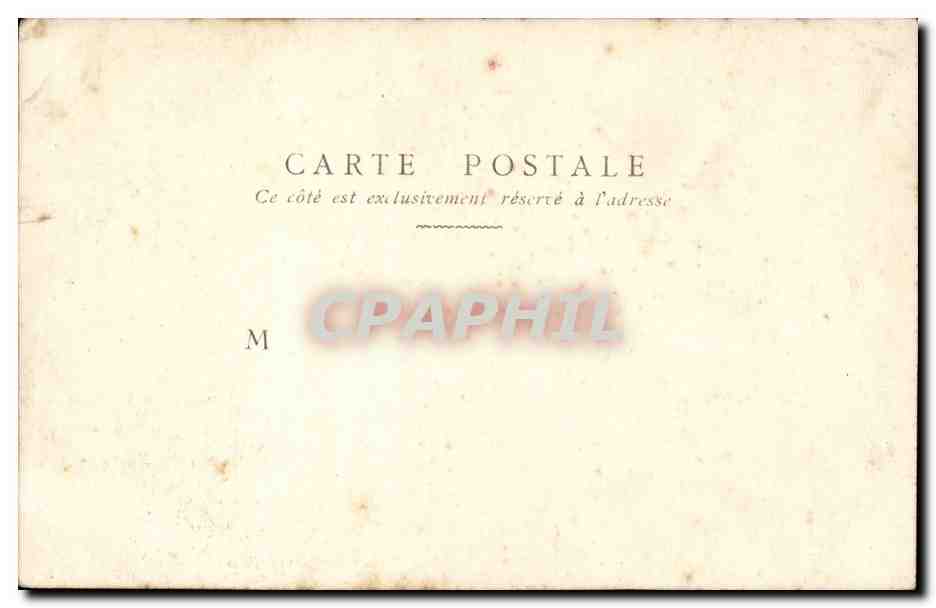 CPA Fantaisie Femme Oeuf — Rückseite