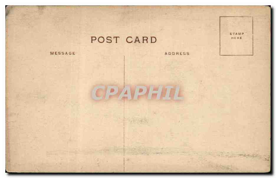 CPA Fantaisie Femme  — Verso