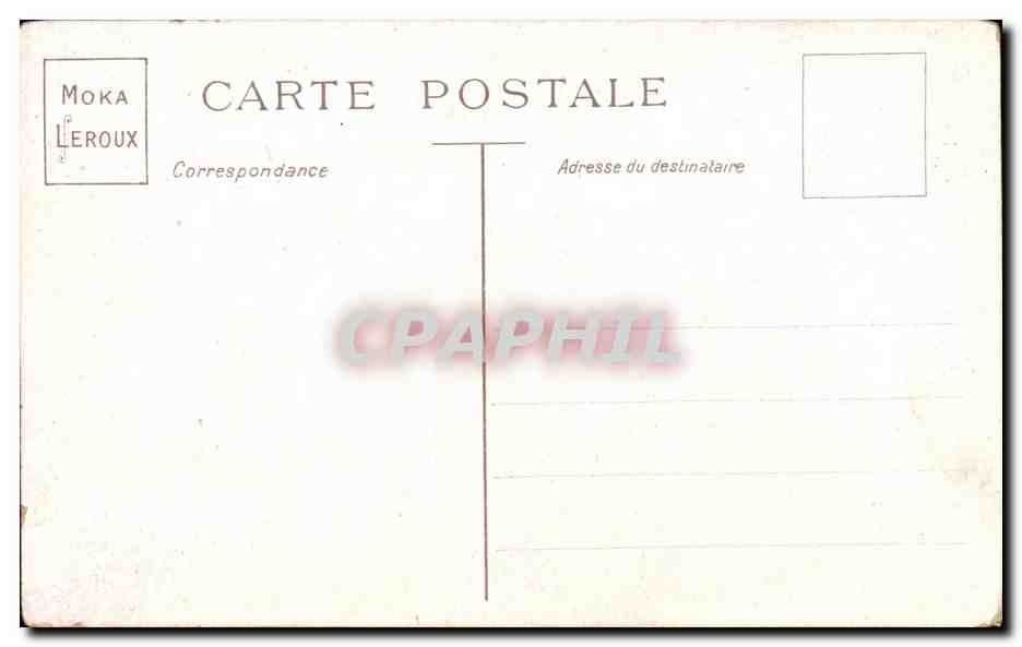 CPA Fantaisie Paysage — Rückseite