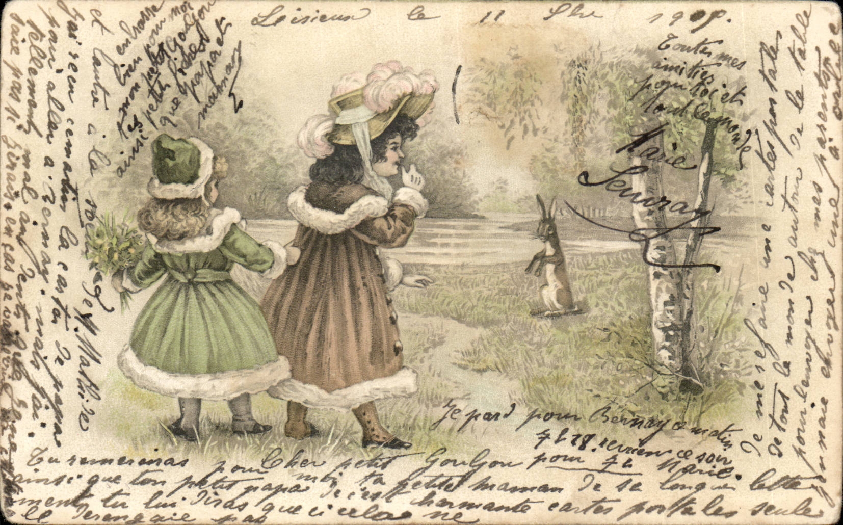 CPA Fantaisie Enfants