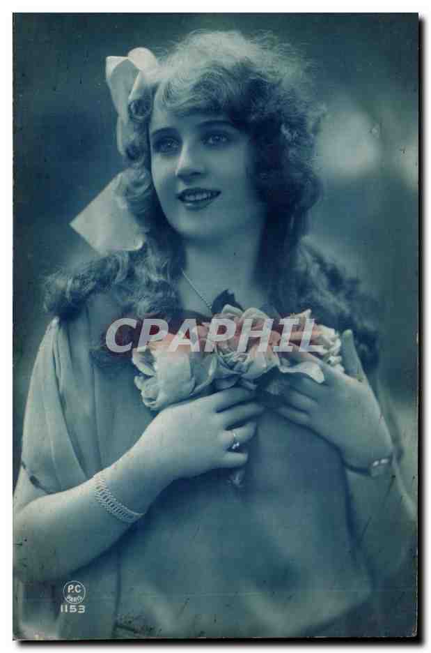 CPA Fantaisie Femme
