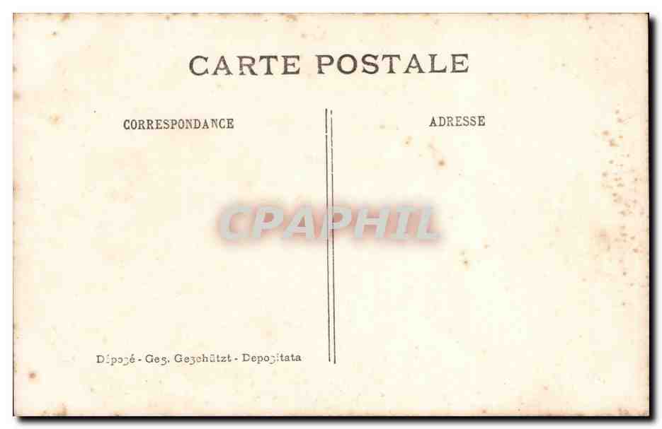 CPA Fantaisie Femme militaire Militaria Hopital — Rückseite