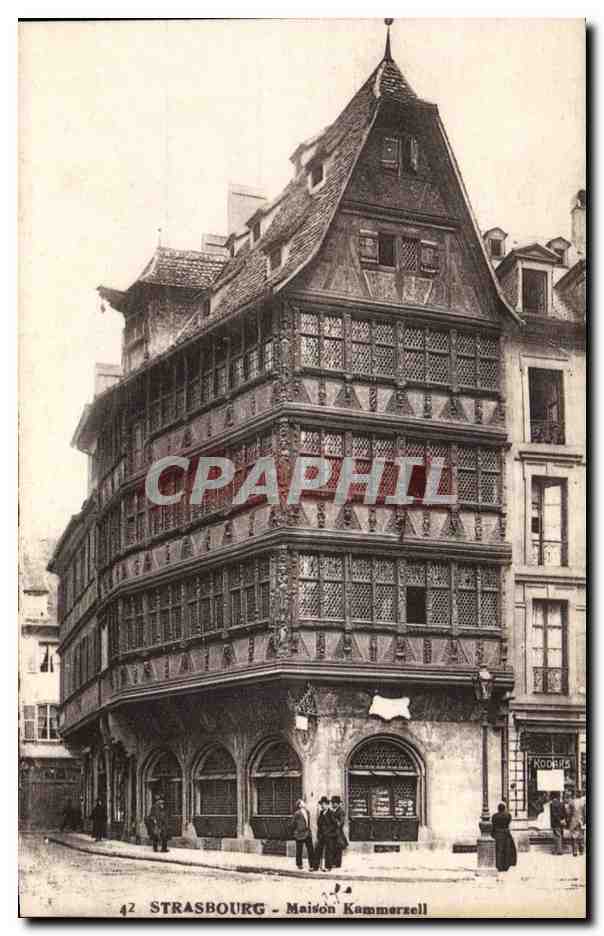 Strasbourg CPA Maison Kammerzell