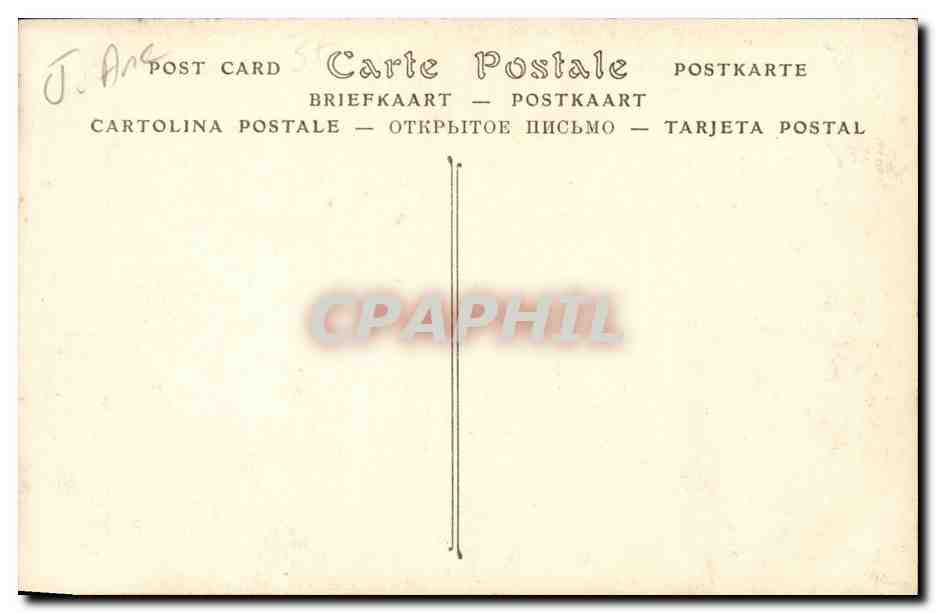 CPA Coordonnier Jeanne d'arc — Verso