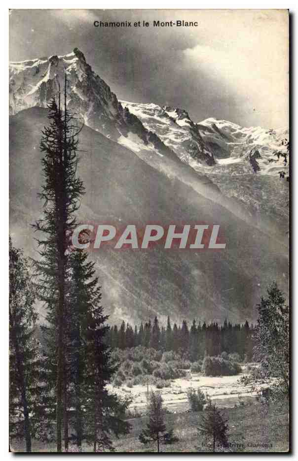 CPA Chamonix et le Mont Blanc