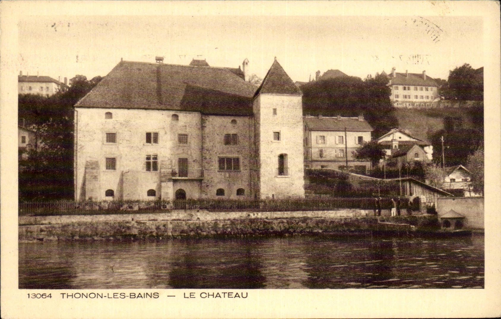 CPA Thonon les Bains Le chateau