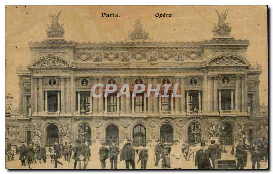 Paris CPA Opera