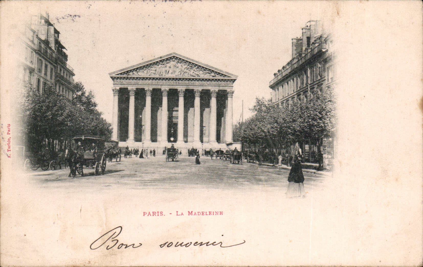 Paris CPA Eglise de la Madeleine