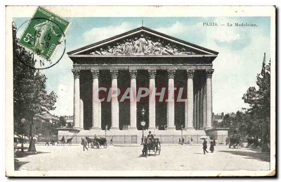 Paris CPA Eglise de la Madeleine