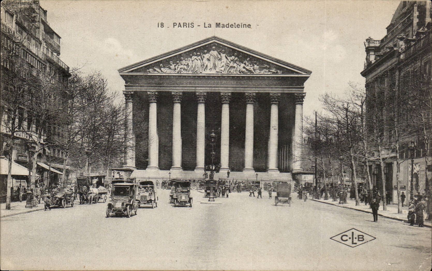 Paris CPA Eglise de la Madeleine