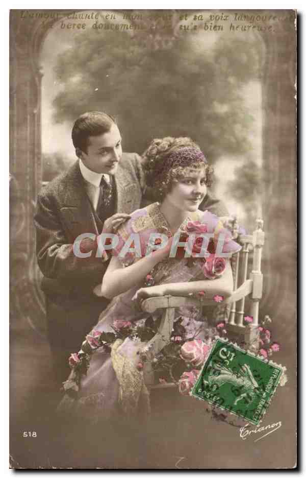 CPA Fantaisie Femme