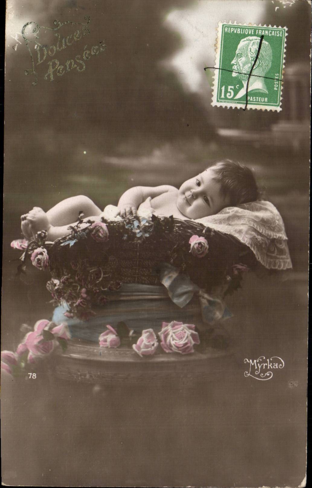 CPA Fantaisie Enfant Bebe