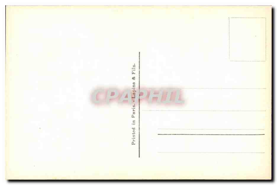 CPA Fantaisie Femme Bibliotheque nationale Les adieux Launay le jeune Moreau le jeune — Verso