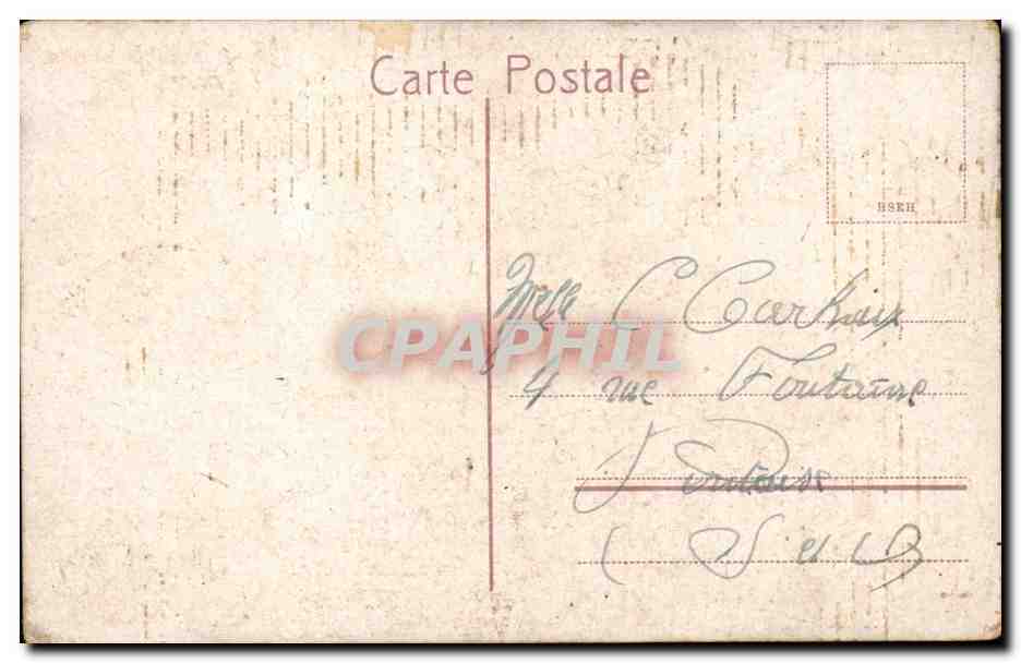 CPA Folklore Femme Beaute orientale  — Rückseite