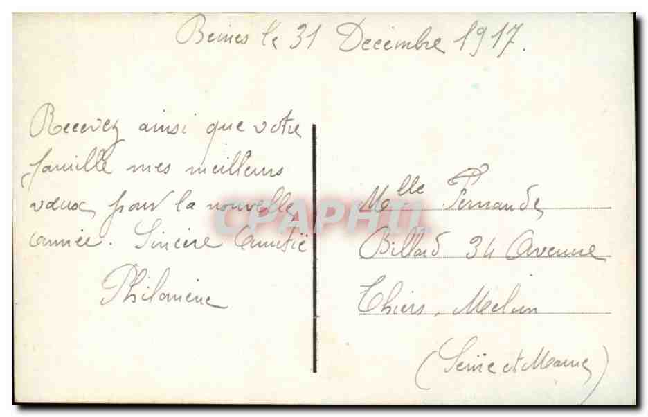Femme en robe verte tenant un bouquet — Bonne Année — Rob — Reverso