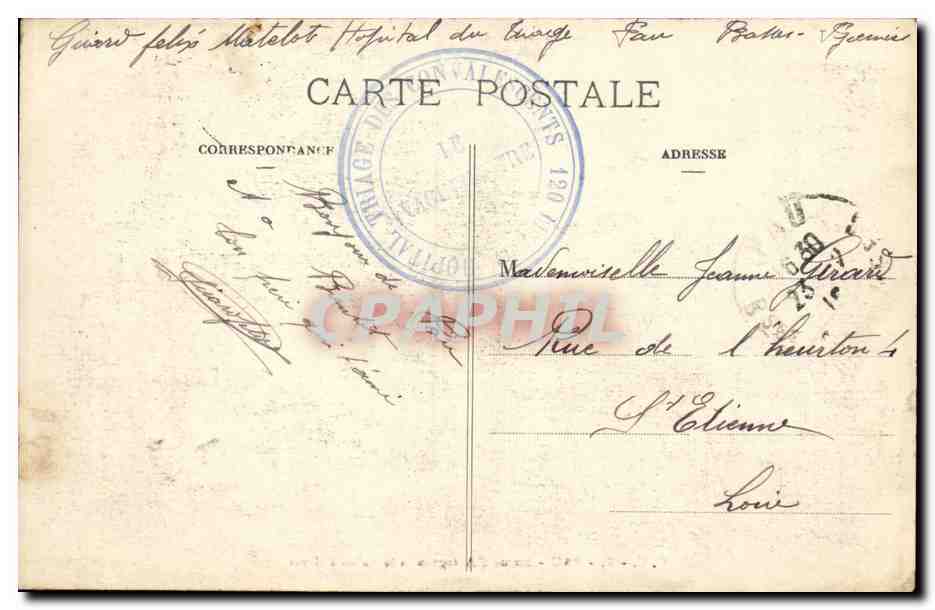 Pau - Statue d'Artagnan et le Palais d'Hiver — C.C. - 83 — Verso