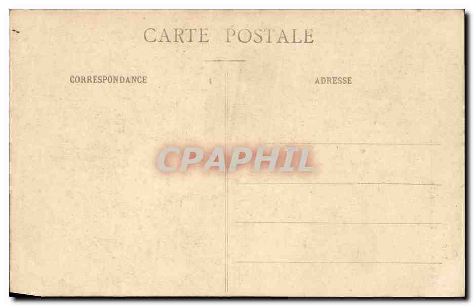 CPA Paris Eglise de la trinite — Rückseite